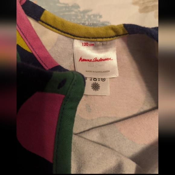 Hanna Andersson Rainbow Pear Skater Dress - Picture 3 of 4